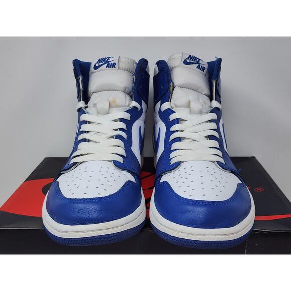 Air Jordan 1 Retro High OG STORM BLUE 555088-127 Size 9.5 WORN - Picture 2 of 8